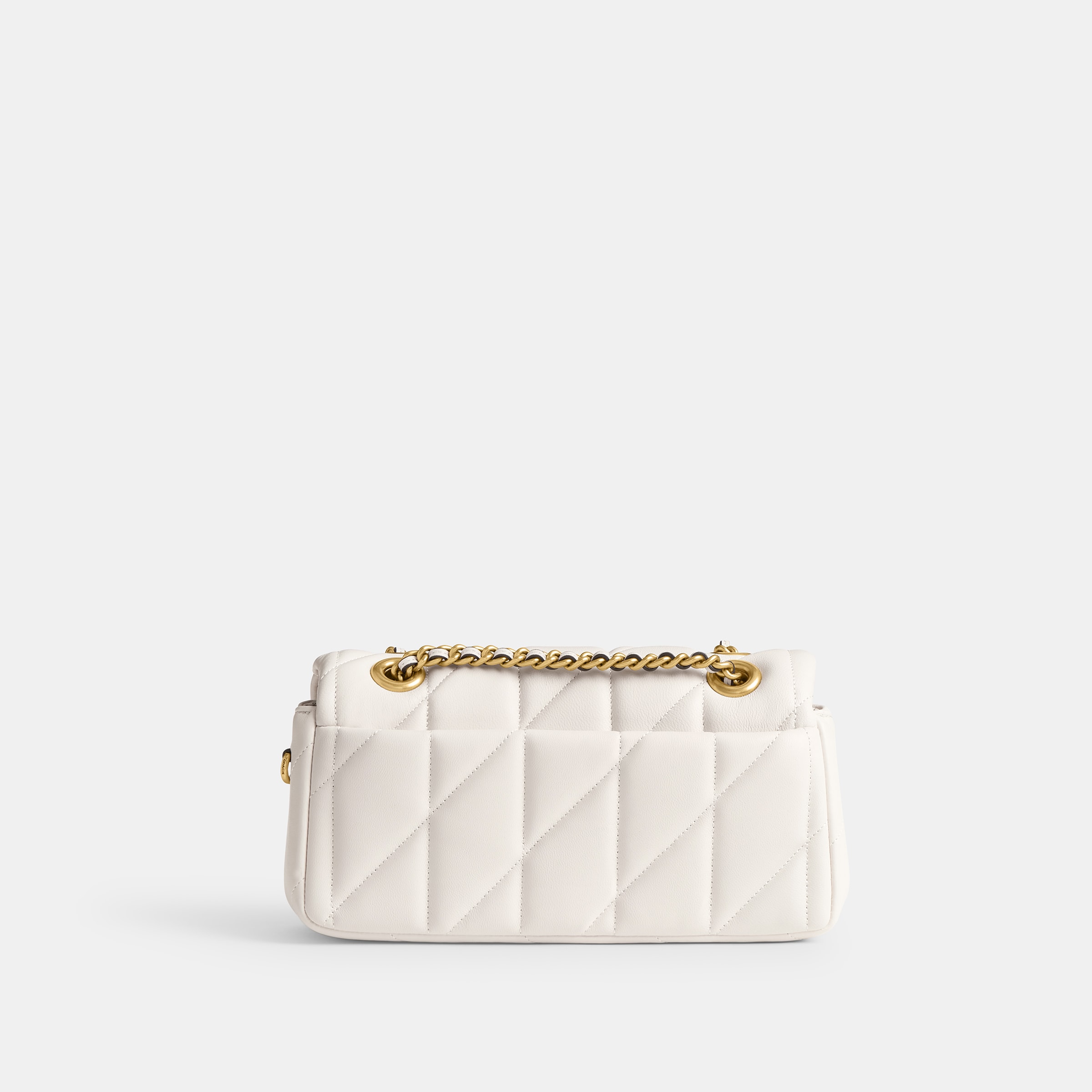 Wallet QUILTING shoulder ポーチ付き／White Compre Bolsa tabby shoulder 20 with quilting coach com Qualidade