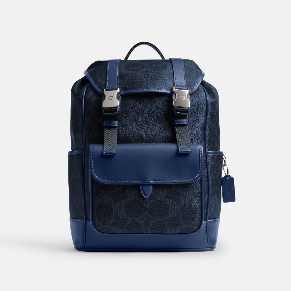 Compre Mochila league flap mixed signature coach com Qualidade